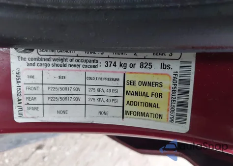 2014 Ford C-Max Hybrid Sel z USA, uszkodzony, nr VIN 1FADP5BU2EL505799